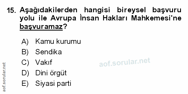 Soru 15