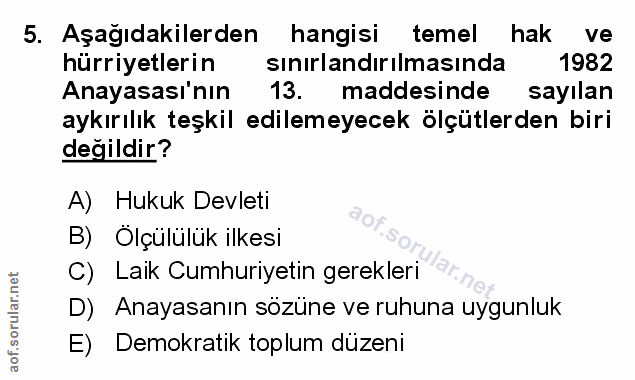 Soru 5