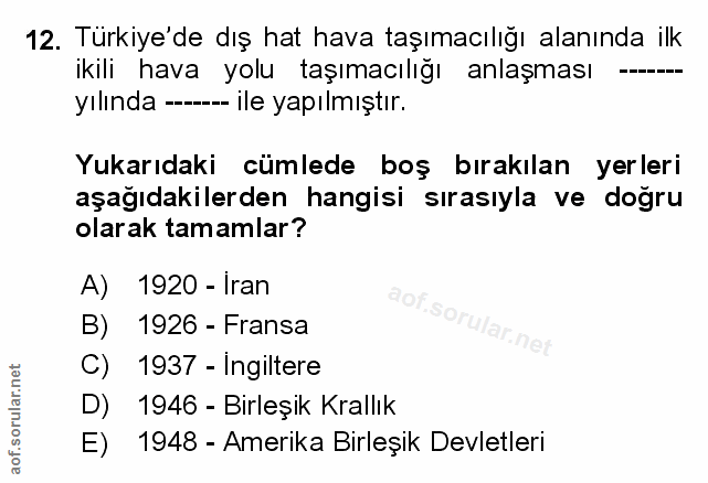 Soru 12