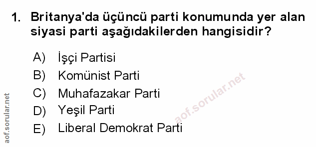 Soru 1