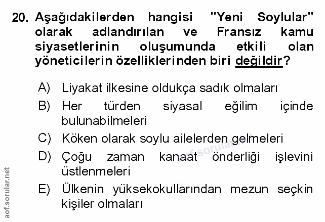 Soru 20