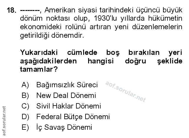 Soru 18