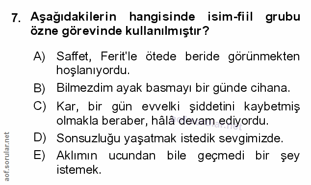 Soru 7