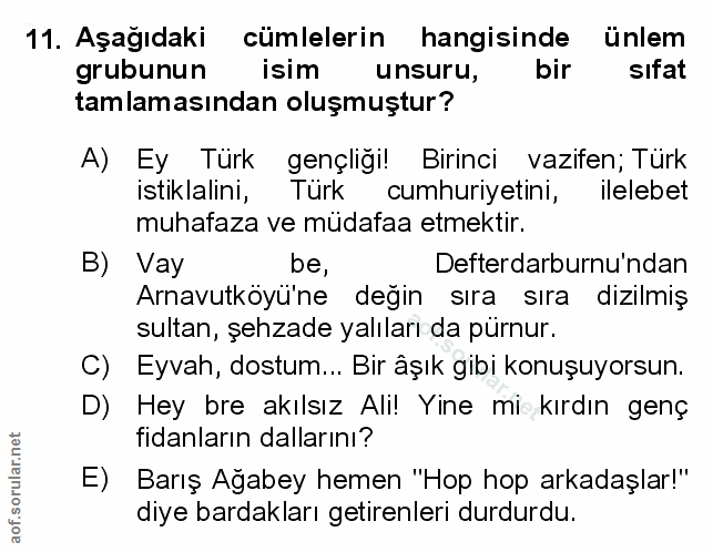 Soru 11