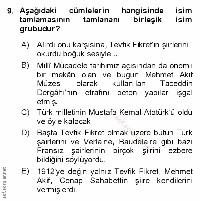 Soru 9