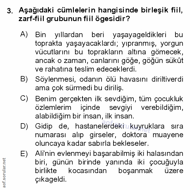 Soru 3