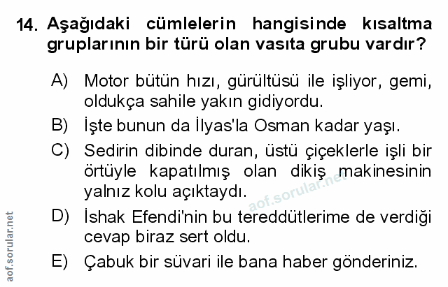 Soru 14