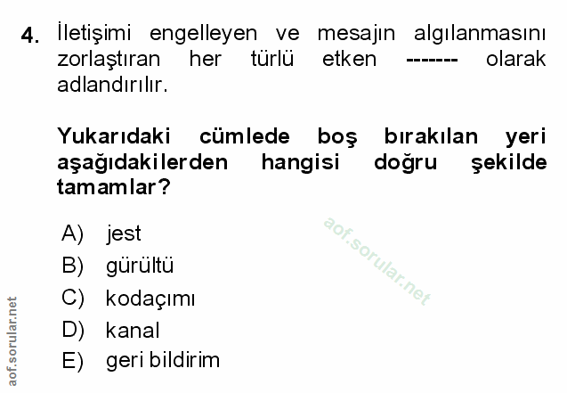 Soru 4