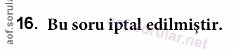 Soru 16