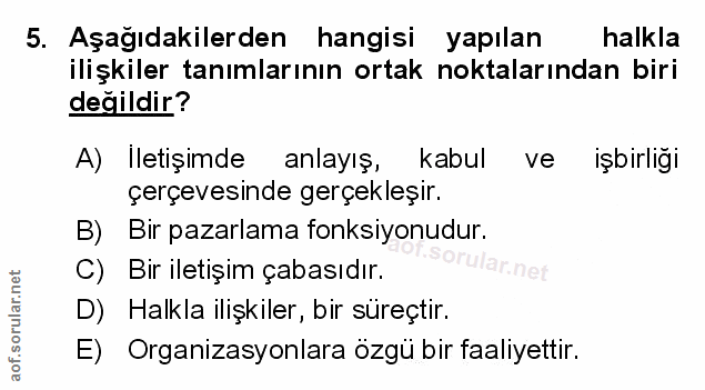 Soru 5