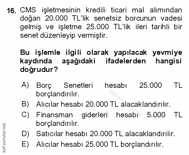 Soru 16