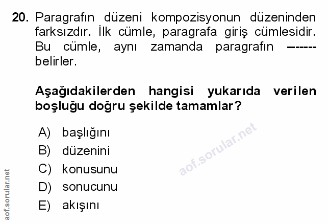 Soru 20