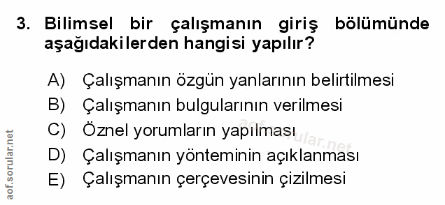 Soru 3
