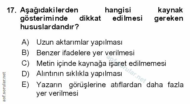 Soru 17