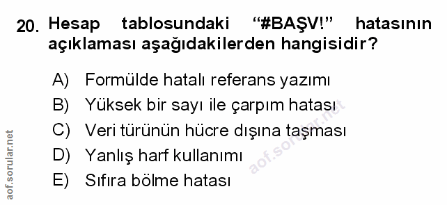 Soru 20