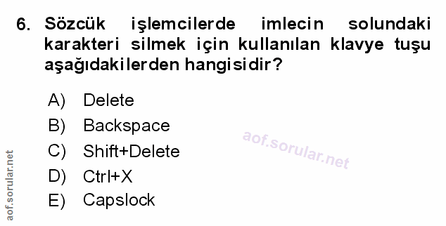 Soru 6