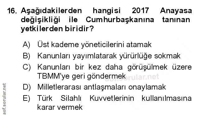 Soru 16