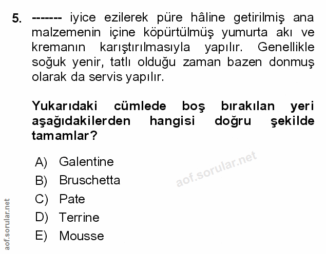 Soru 5