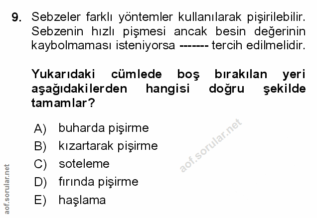 Soru 9