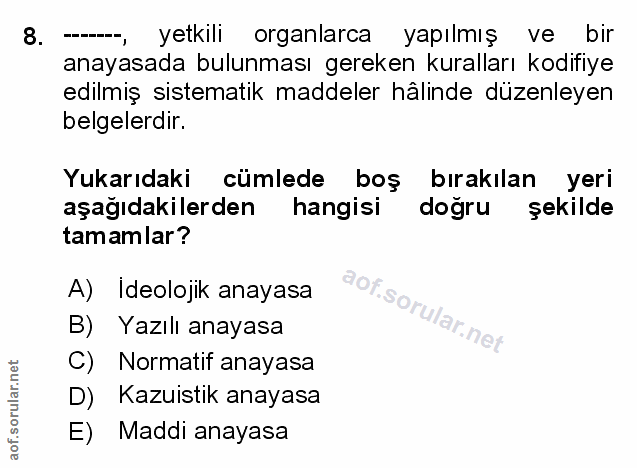 Soru 8