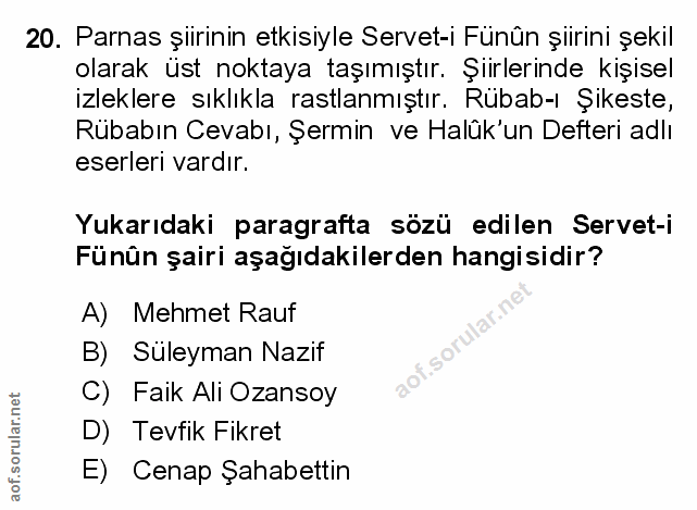 Soru 20