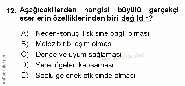 Soru 12