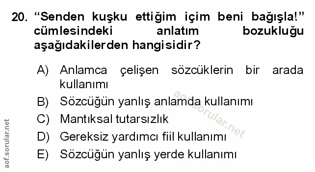 Soru 20