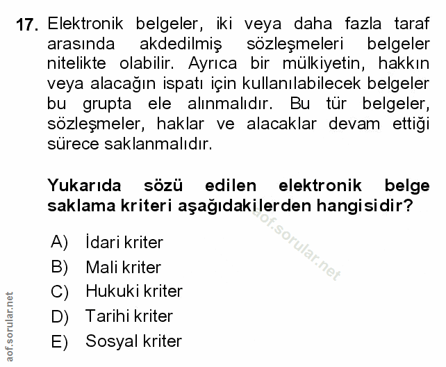 Soru 17