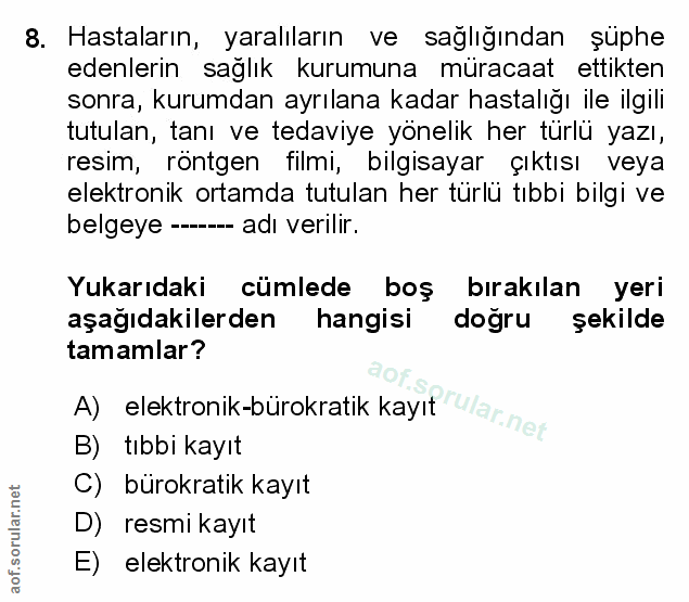Soru 8