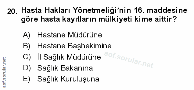 Soru 20