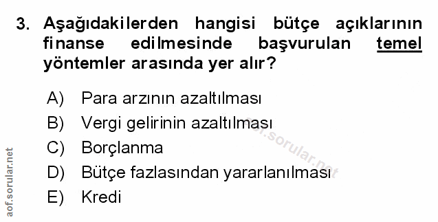 Soru 3