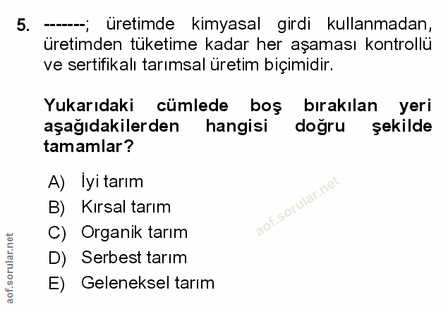 Soru 5