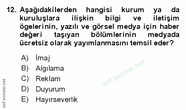 Soru 12