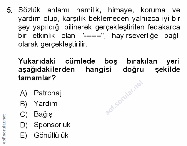 Soru 5