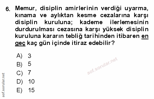 Soru 6