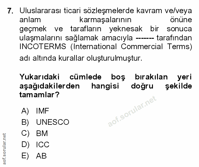 Soru 7