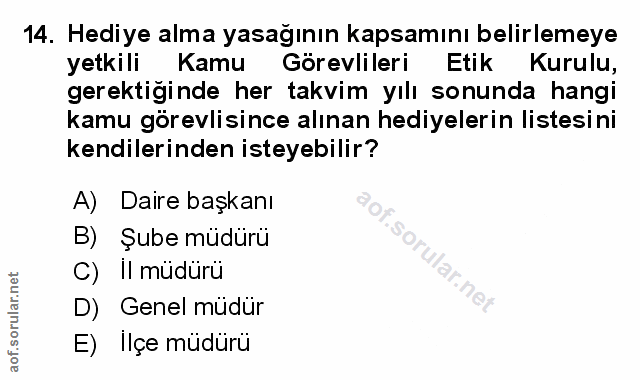 Soru 14