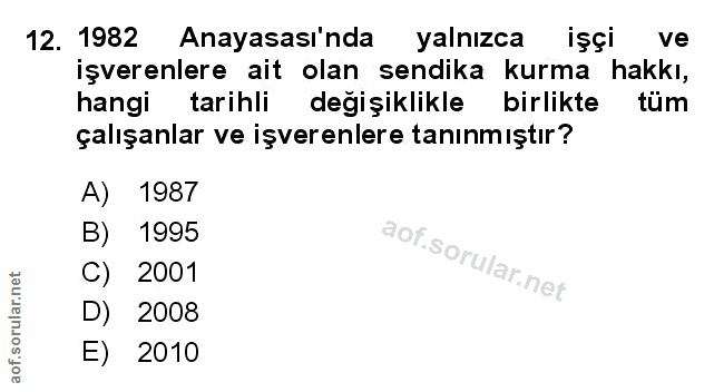Soru 12