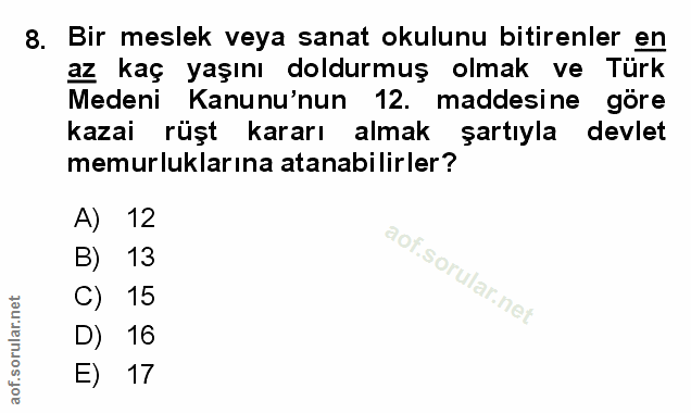 Soru 8