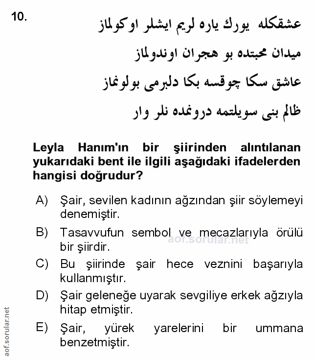 Soru 10