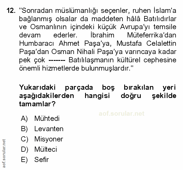 Soru 12