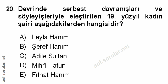 Soru 20