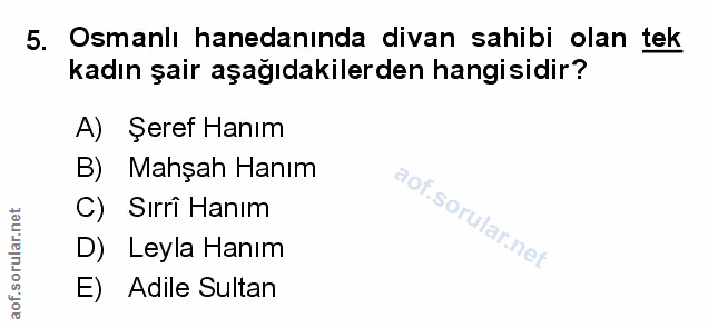 Soru 5