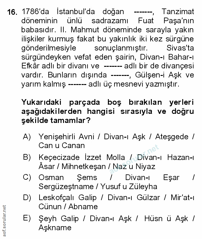 Soru 16