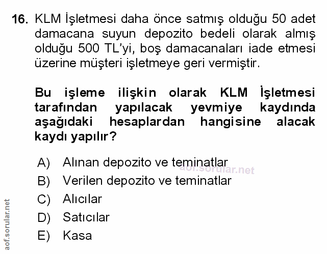 Soru 16