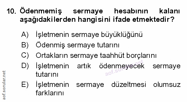 Soru 10