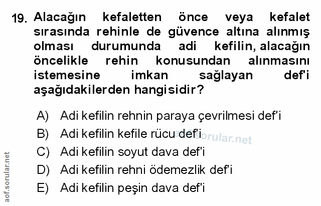 Soru 19
