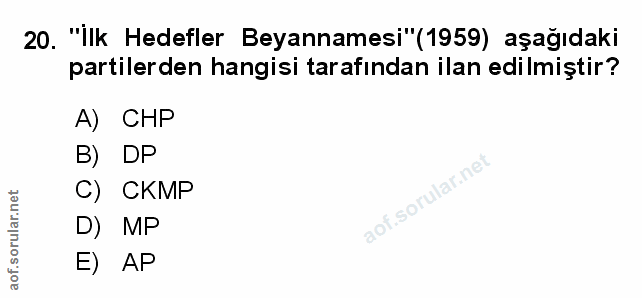 Soru 20