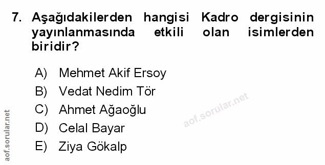 Soru 7