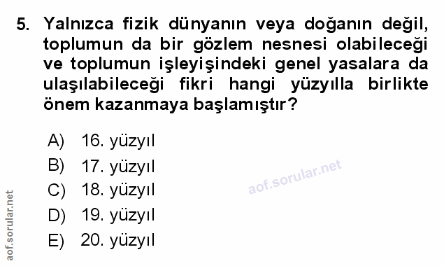Soru 5